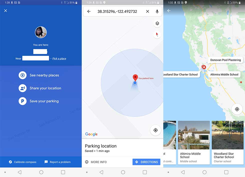 چگونه محل پارک را در گوگل مپ ذخیره کنیم