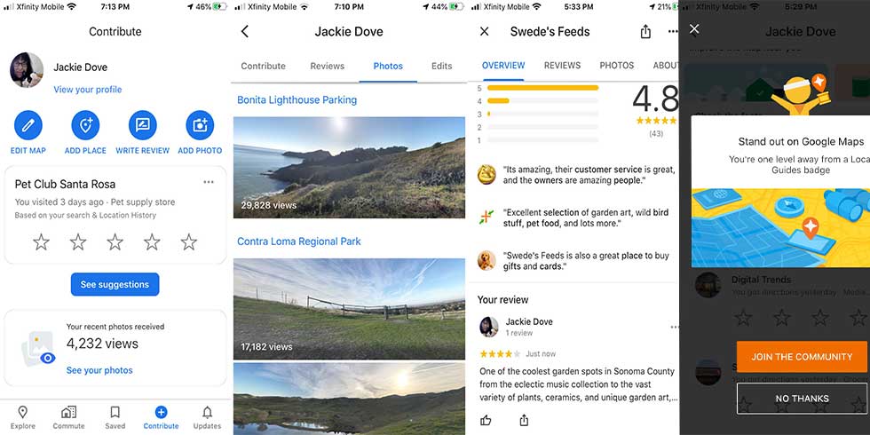 نحوه اشتراک گذاری در گوگل مپ