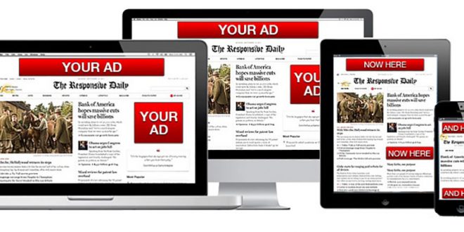 تبلیغات در سایت