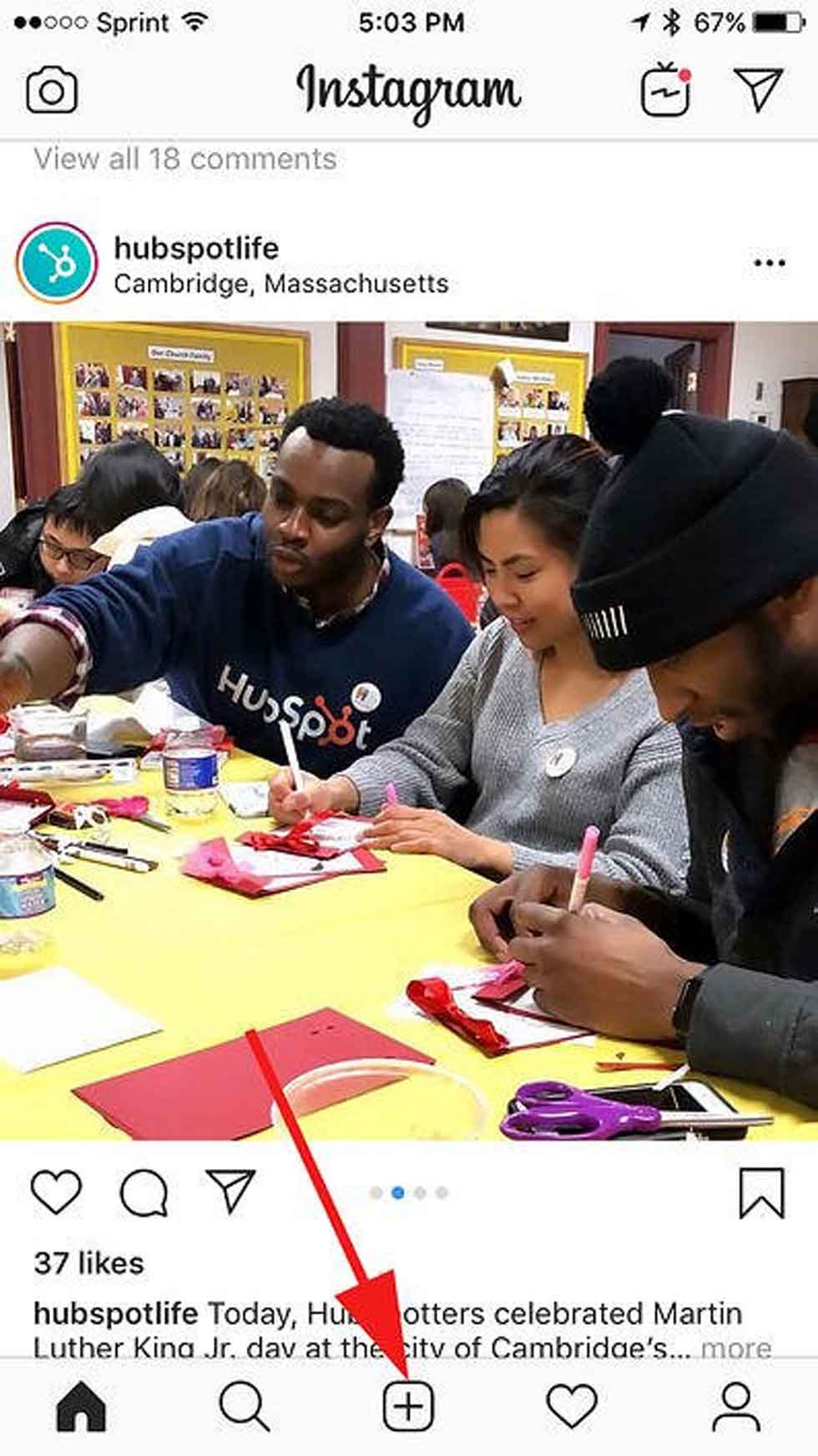 پست گذاری در اینستاگرام و آغاز کار