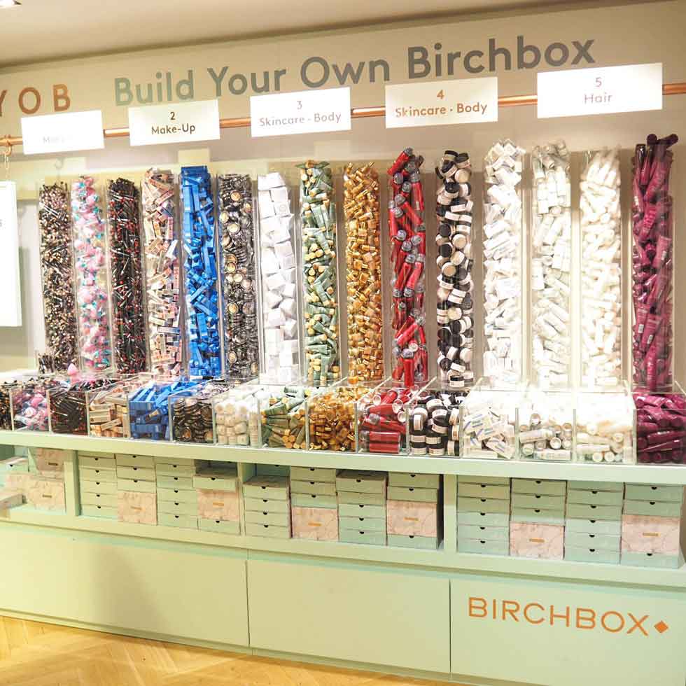 تخریب خلاقانه و Birchbox