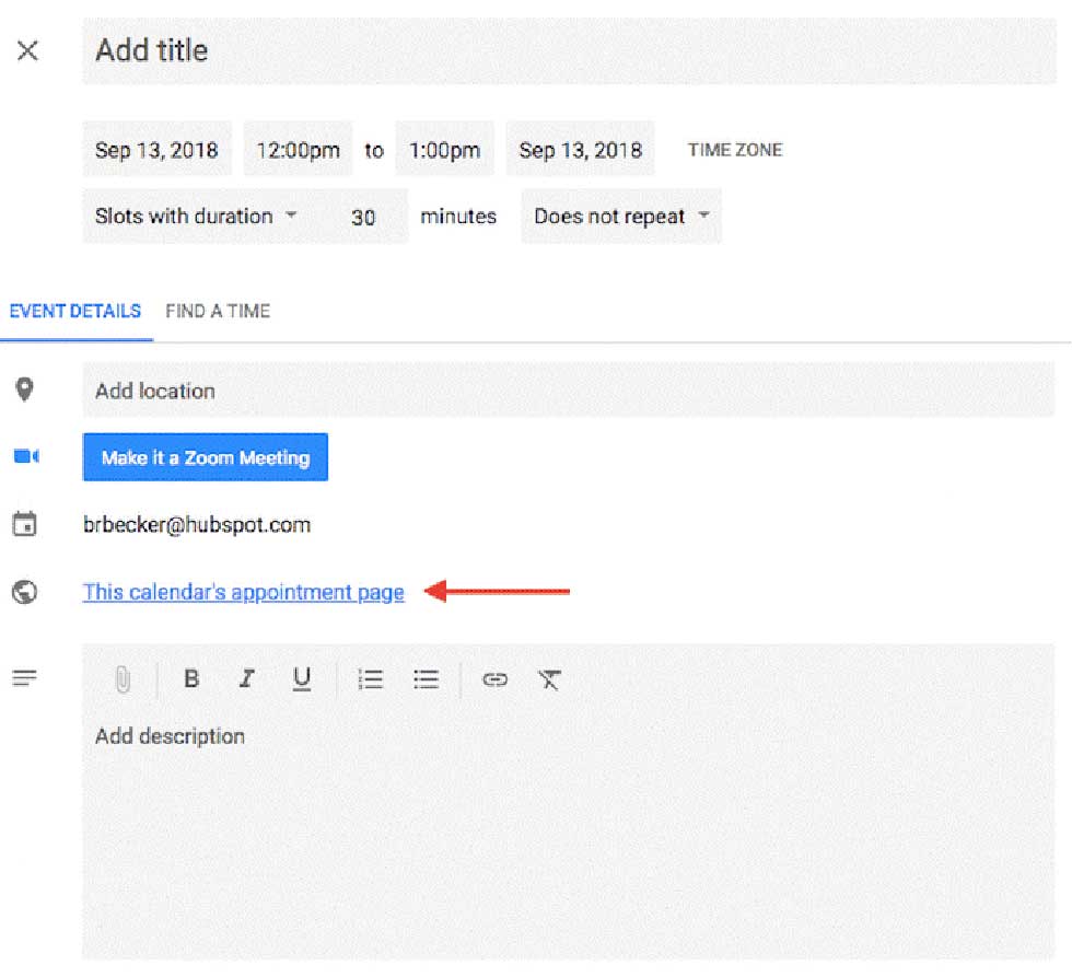 تقویم گوگل و تنظیم قرارها